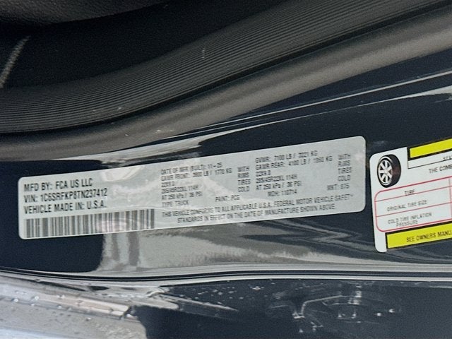 2026 RAM Ram 1500 RAM 1500 TUNGSTEN CREW CAB 4X4