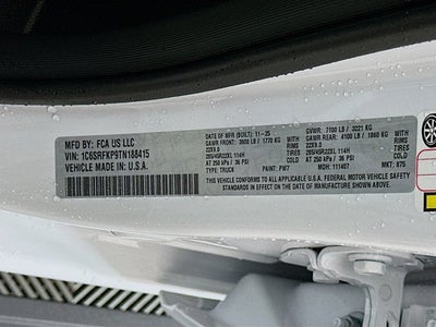 2026 RAM Ram 1500 RAM 1500 TUNGSTEN CREW CAB 4X4