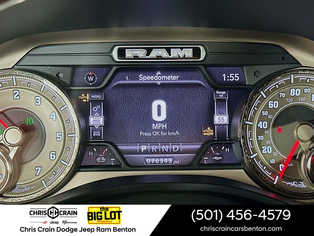 2019 RAM 1500 Longhorn Crew Cab 4x4 5'7' Box