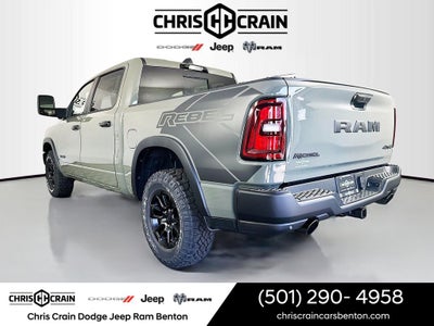 2026 RAM Ram 1500 RAM 1500 REBEL CREW CAB 4X4 5'7' BOX