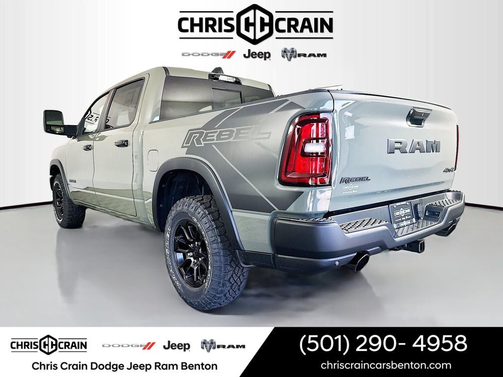 2026 RAM Ram 1500 RAM 1500 REBEL CREW CAB 4X4 5'7' BOX