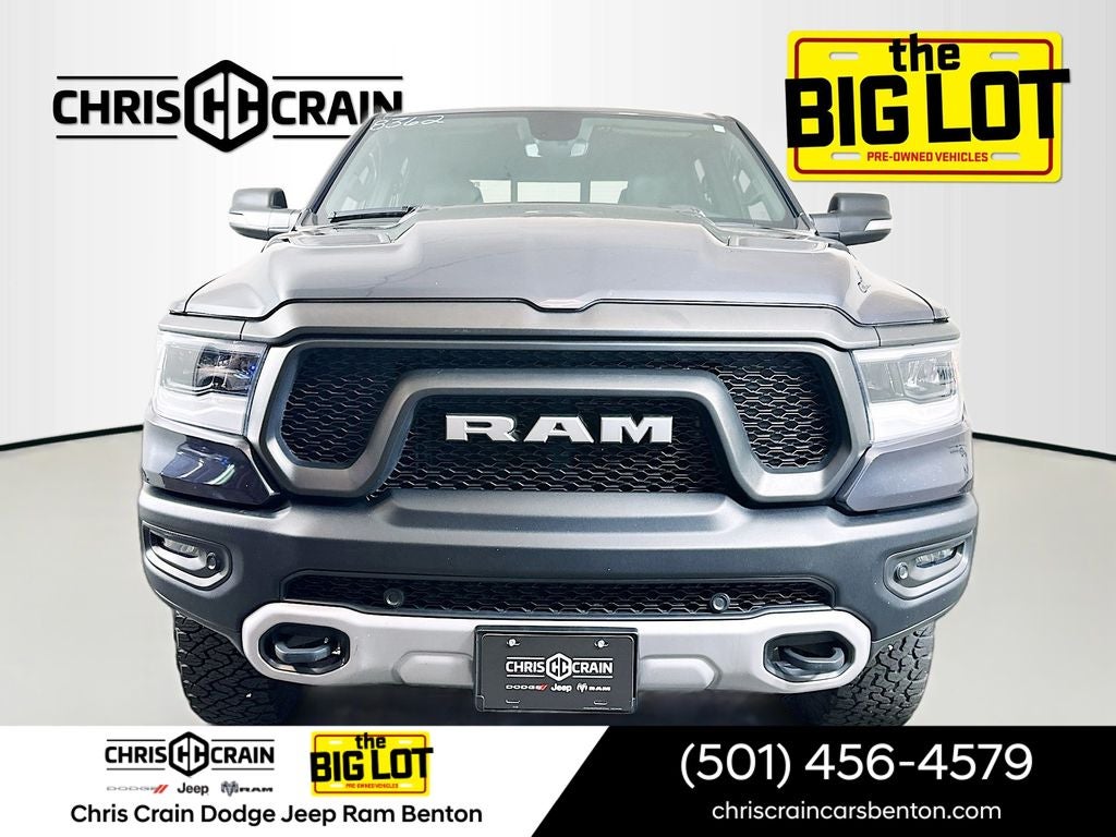 Used 2020 RAM Ram 1500 Pickup Rebel with VIN 1C6SRFLT0LN118362 for sale in Little Rock