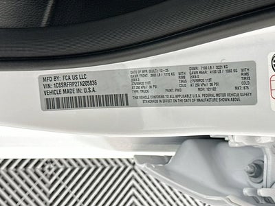 2026 RAM Ram 1500 RAM 1500 LARAMIE CREW CAB 4X4 6'4' BOX