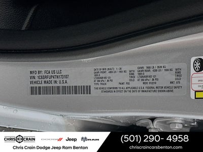 2026 RAM Ram 1500 RAM 1500 RHO CREW CAB 4X4 5'7' BOX