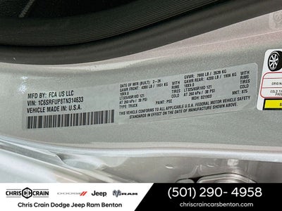 2026 RAM Ram 1500 RAM 1500 RHO CREW CAB 4X4 5'7' BOX