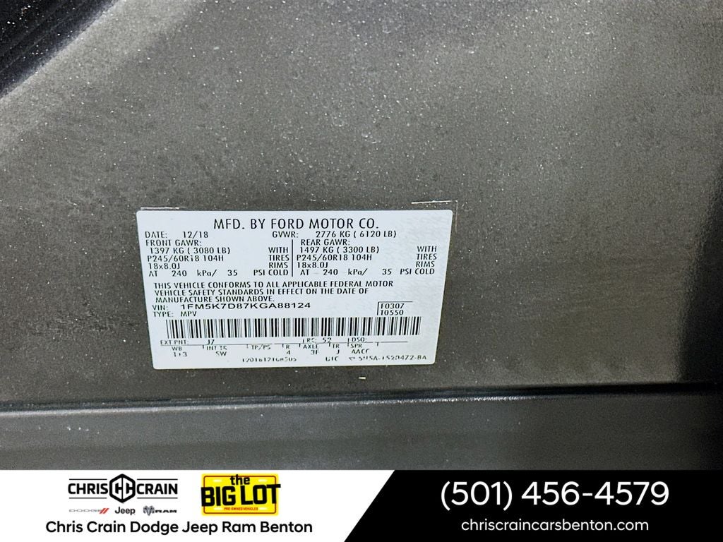 2019 Ford Explorer XLT