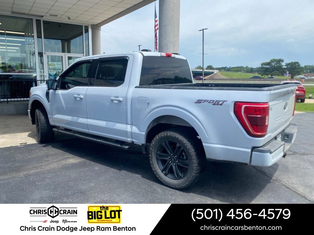 Used 2021 Ford F-150 XLT with VIN 1FTEW1EP0MKE80065 for sale in Little Rock
