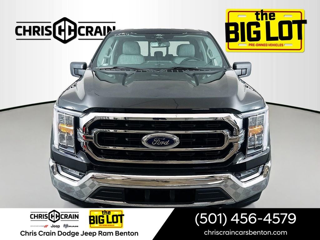 Used 2022 Ford F-150 XLT with VIN 1FTEW1EP7NKF13354 for sale in Little Rock