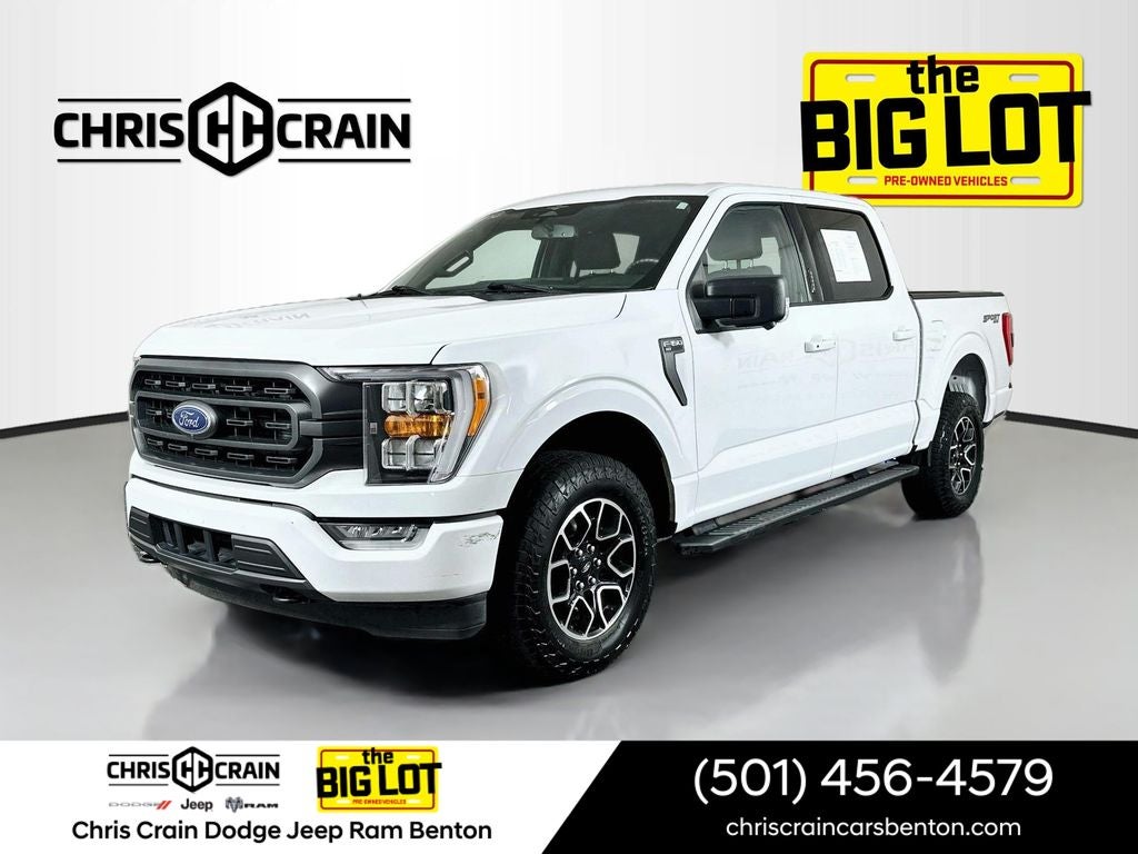 Used 2023 Ford F-150 XLT with VIN 1FTFW1E82PKD42058 for sale in Little Rock