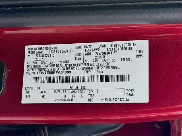 2023 Ford F-150 Platinum