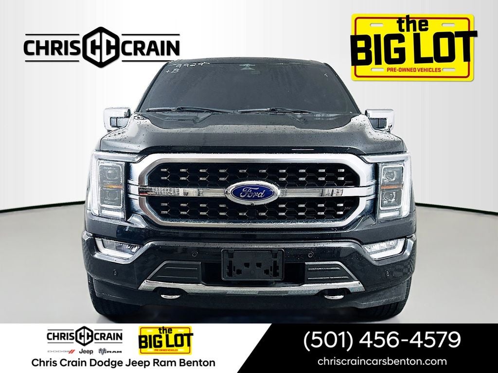 Used 2023 Ford F-150 Platinum with VIN 1FTFW1ED5PFC09929 for sale in Little Rock