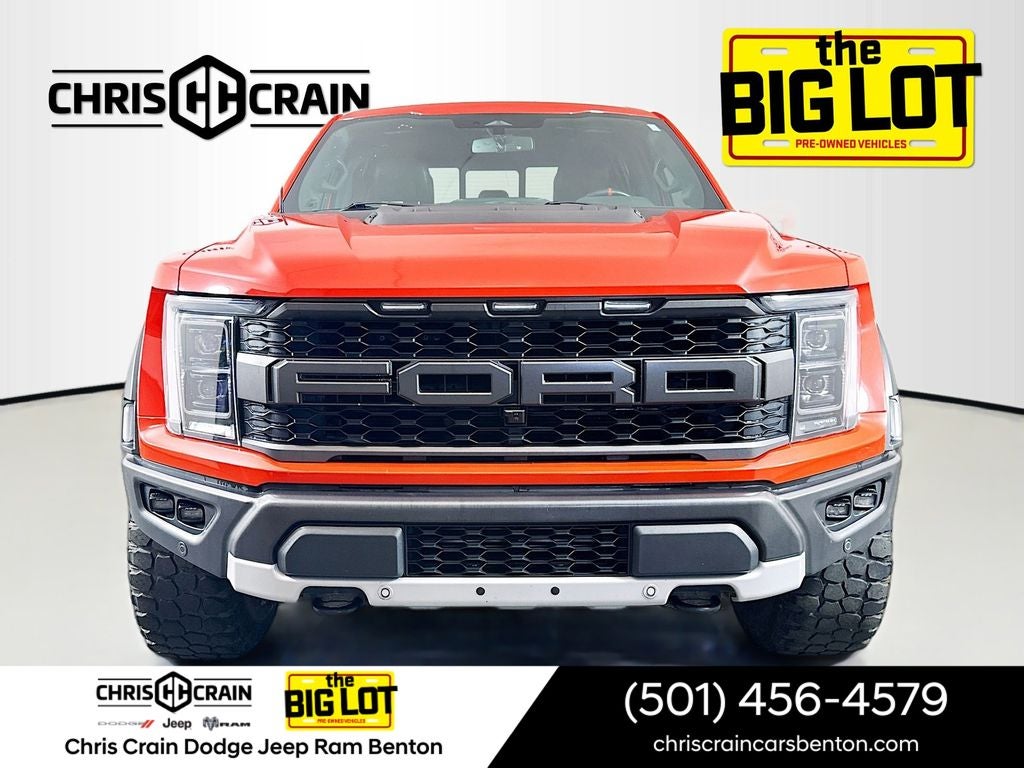 Used 2021 Ford F-150 Raptor with VIN 1FTFW1RG9MFC88215 for sale in Little Rock