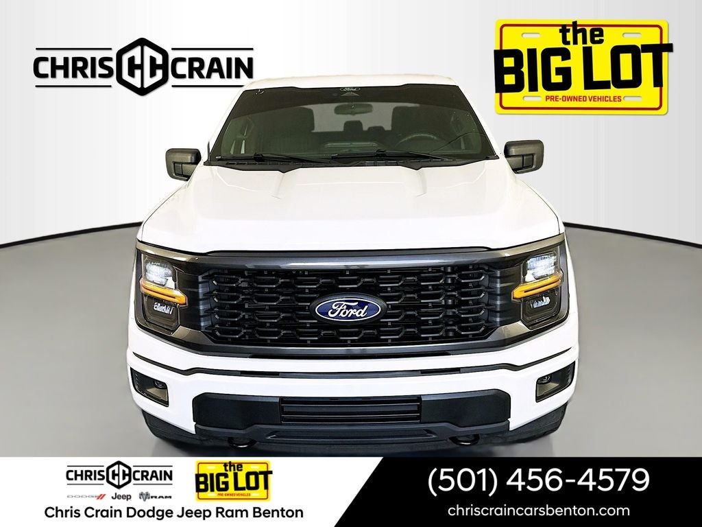Used 2024 Ford F-150 STX with VIN 1FTFW2L56RKE75326 for sale in Little Rock