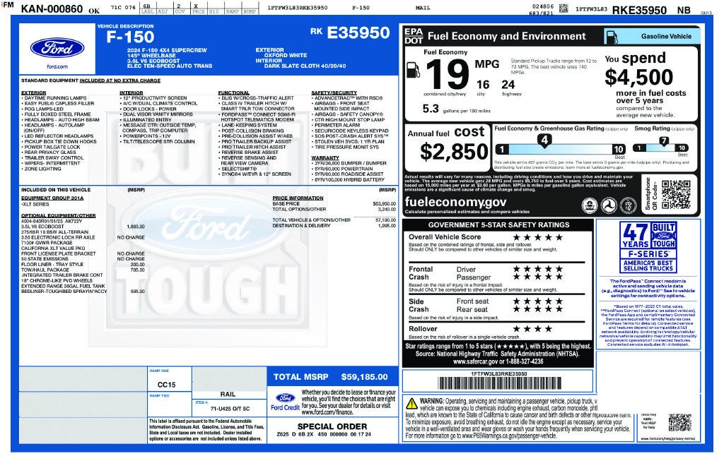 2024 Ford F-150 XLT