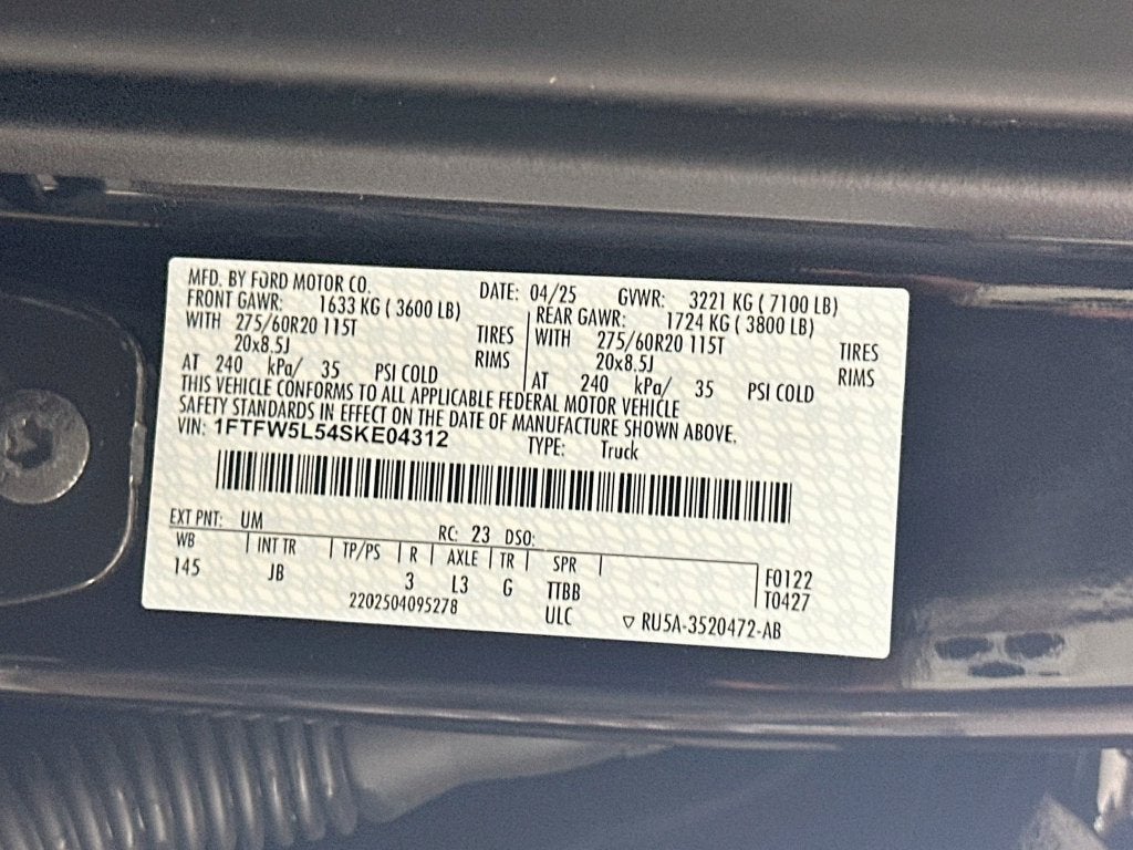 2025 Ford F-150 LARIAT