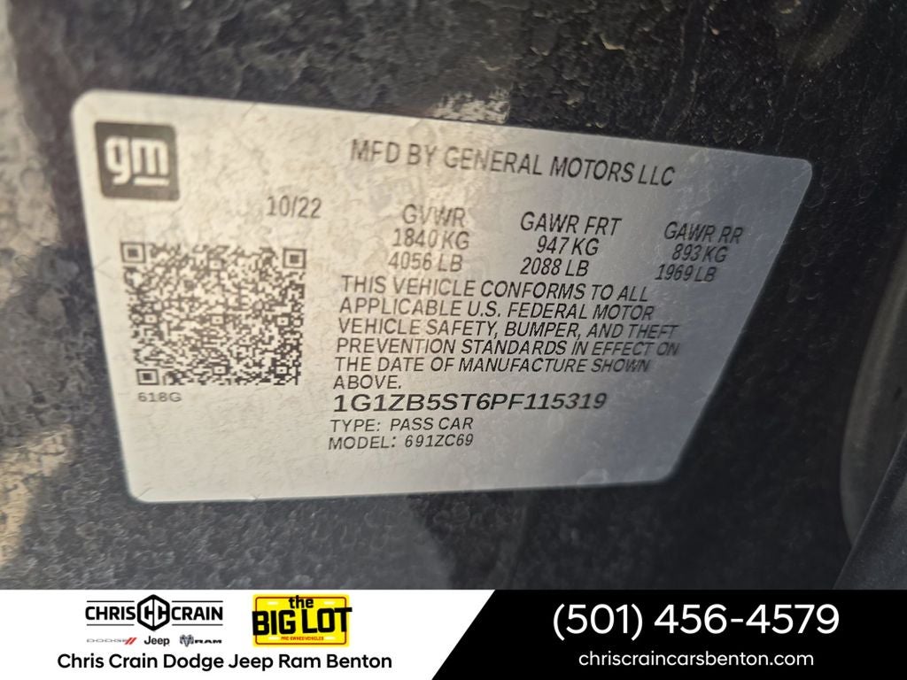 2023 Chevrolet Malibu FWD LS