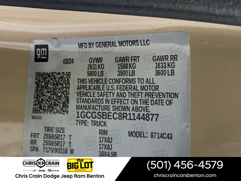 2024 Chevrolet Colorado 2WD WT