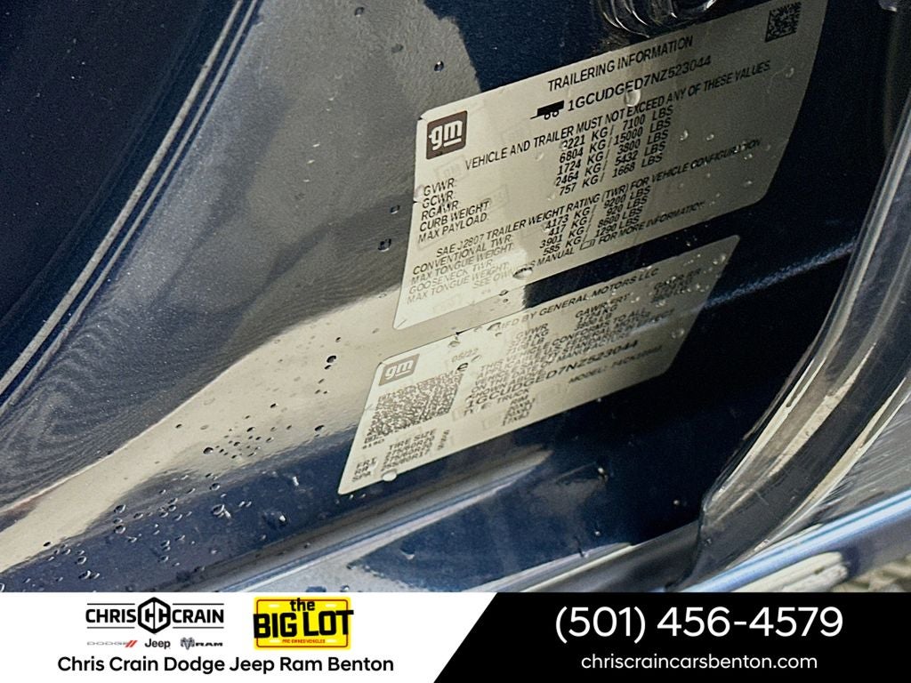 2022 Chevrolet Silverado 1500 4WD Crew Cab Short Bed LTZ