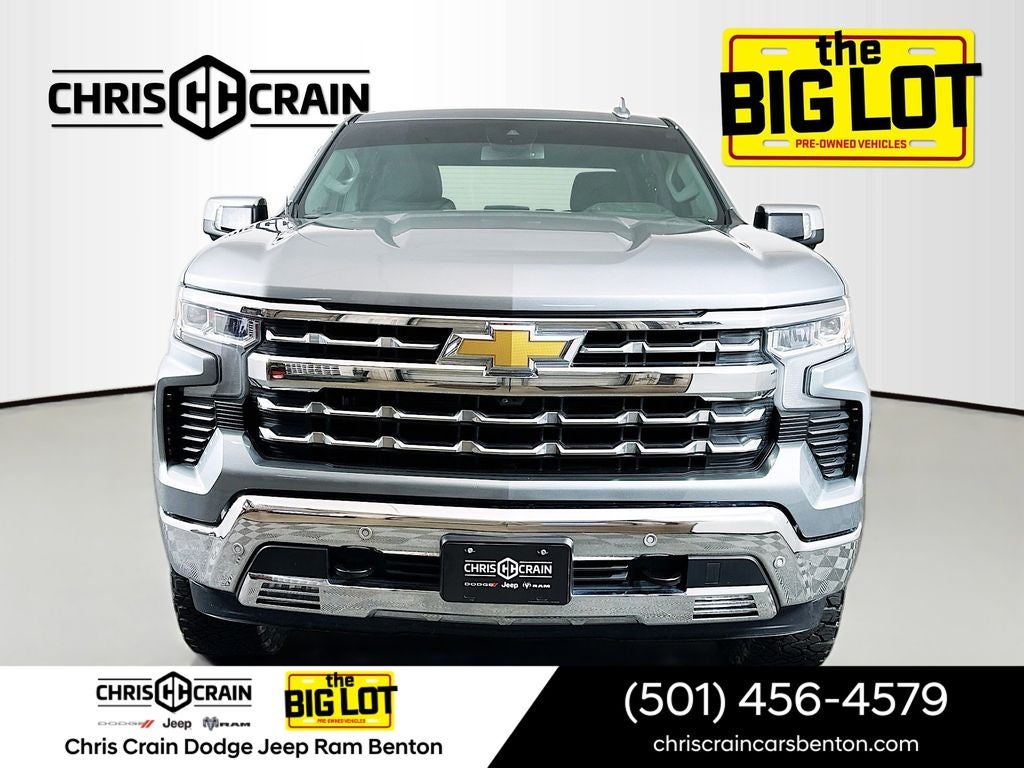 Used 2023 Chevrolet Silverado 1500 LTZ with VIN 1GCUDGED8PZ179954 for sale in Little Rock