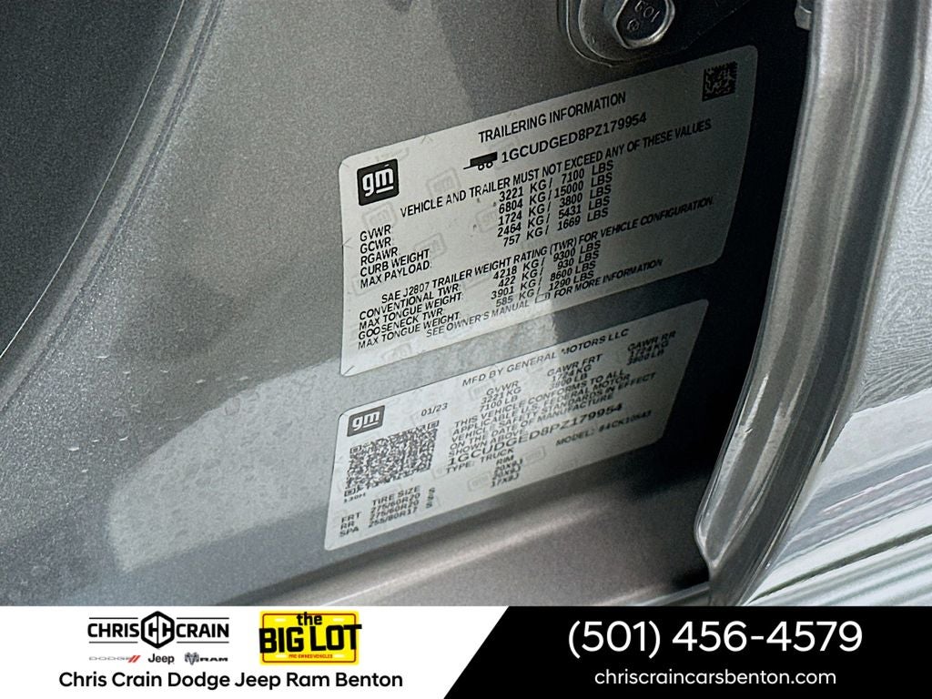 2023 Chevrolet Silverado 1500 4WD Crew Cab Short Bed LTZ