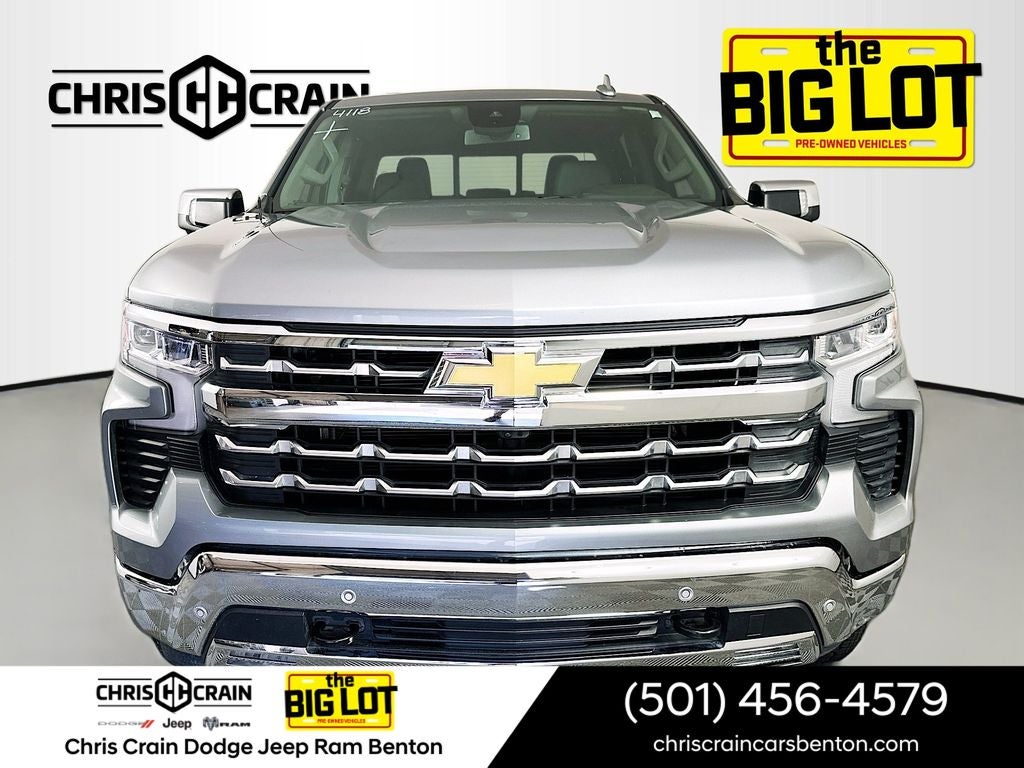 Used 2025 Chevrolet Silverado 1500 LTZ with VIN 1GCUKGED9SZ234118 for sale in Little Rock