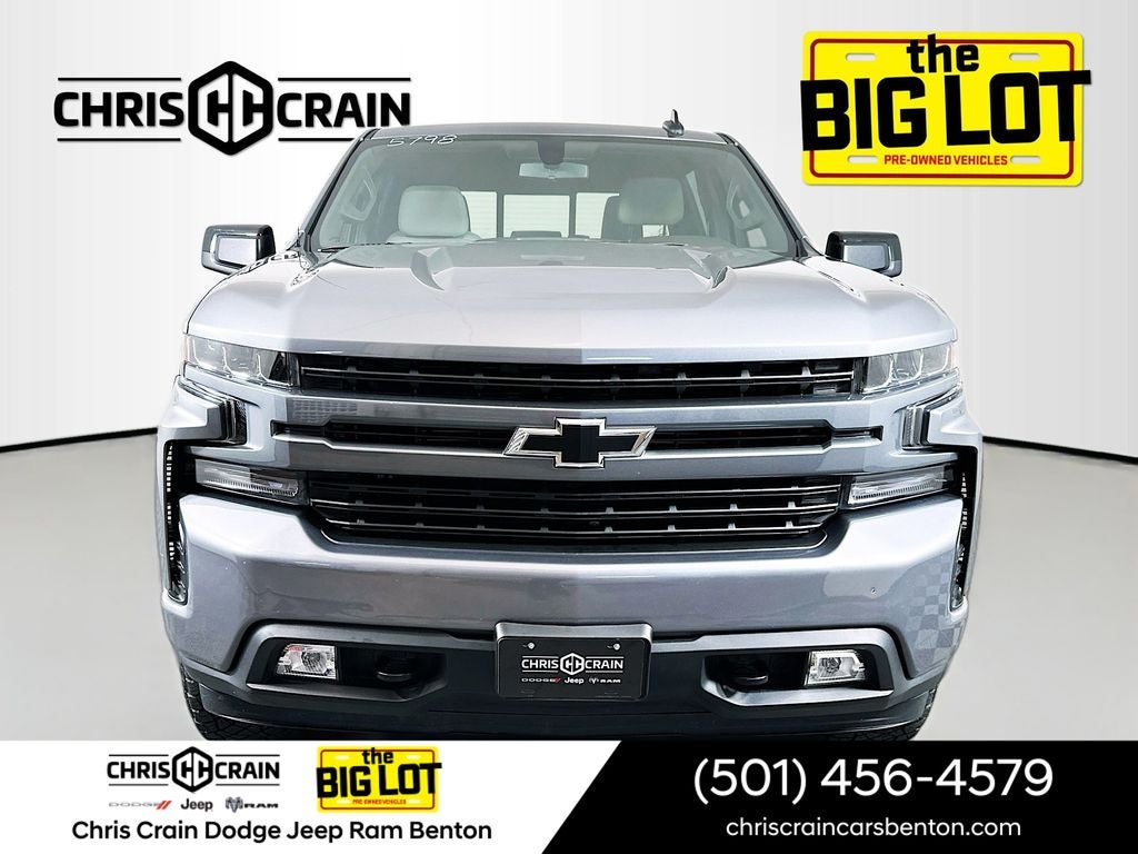 Used 2022 Chevrolet Silverado 1500 Limited RST with VIN 1GCUYEED6NZ125798 for sale in Little Rock
