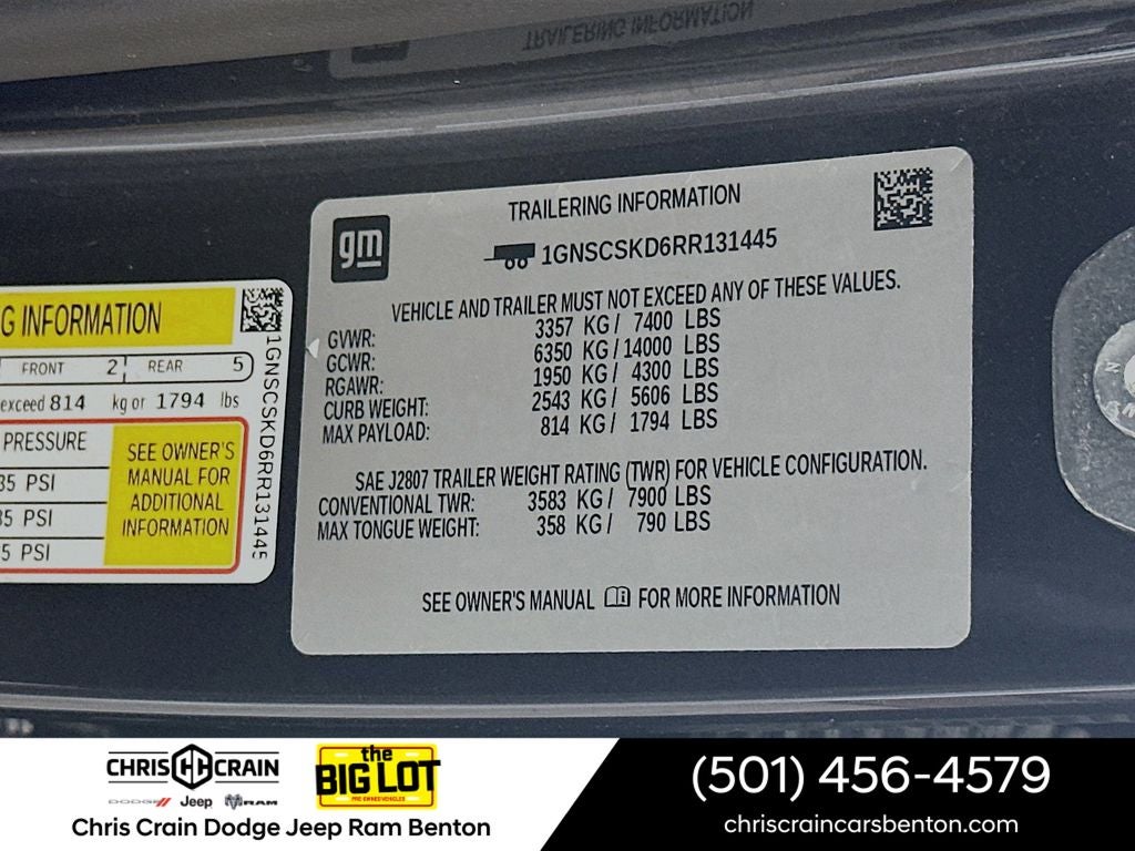 2024 Chevrolet Tahoe 2WD Premier