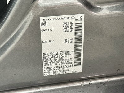 2026 Nissan Altima SR FWD