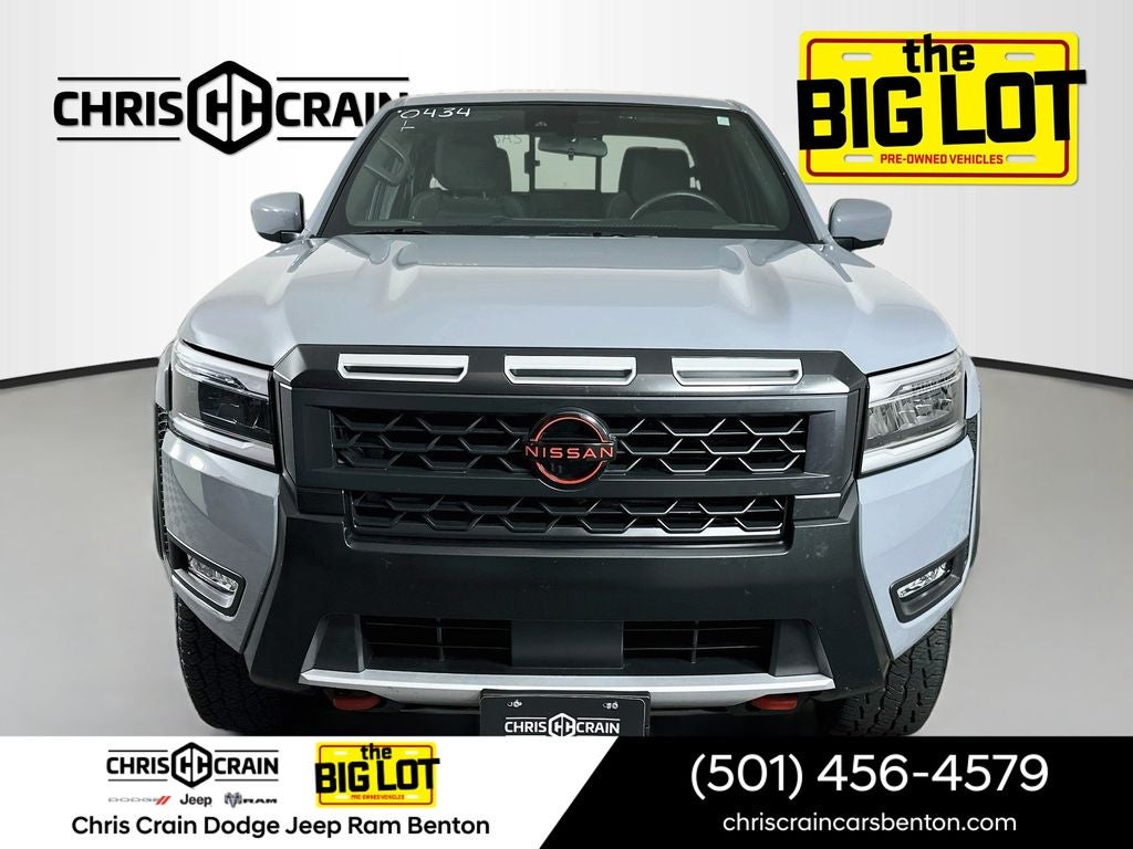 Used 2025 Nissan Frontier PRO-4X with VIN 1N6ED1EK1SN620434 for sale in Little Rock