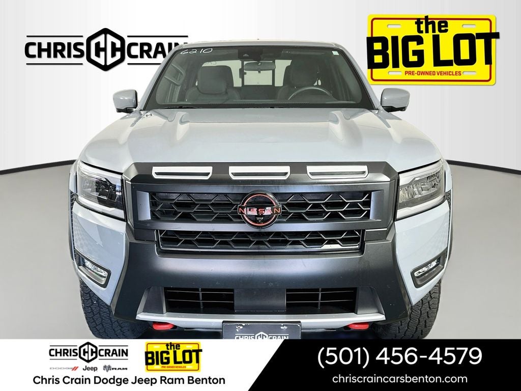 Used 2026 Nissan Frontier PRO-4X with VIN 1N6ED1EK2TN636210 for sale in Little Rock