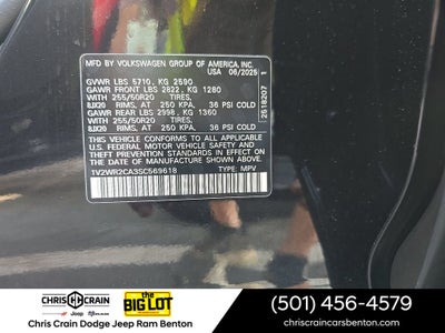 2025 Volkswagen Atlas 2.0T SE w/Technology