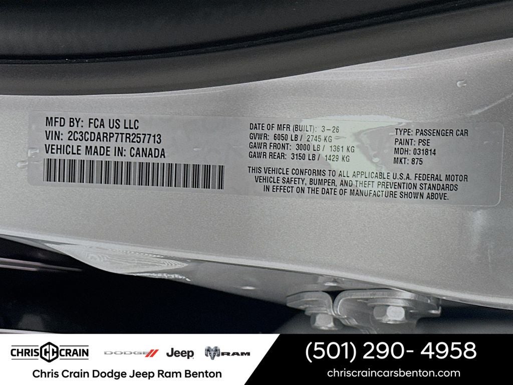 2026 Dodge Charger CHARGER SCAT PACK PLUS 4-DOOR AWD