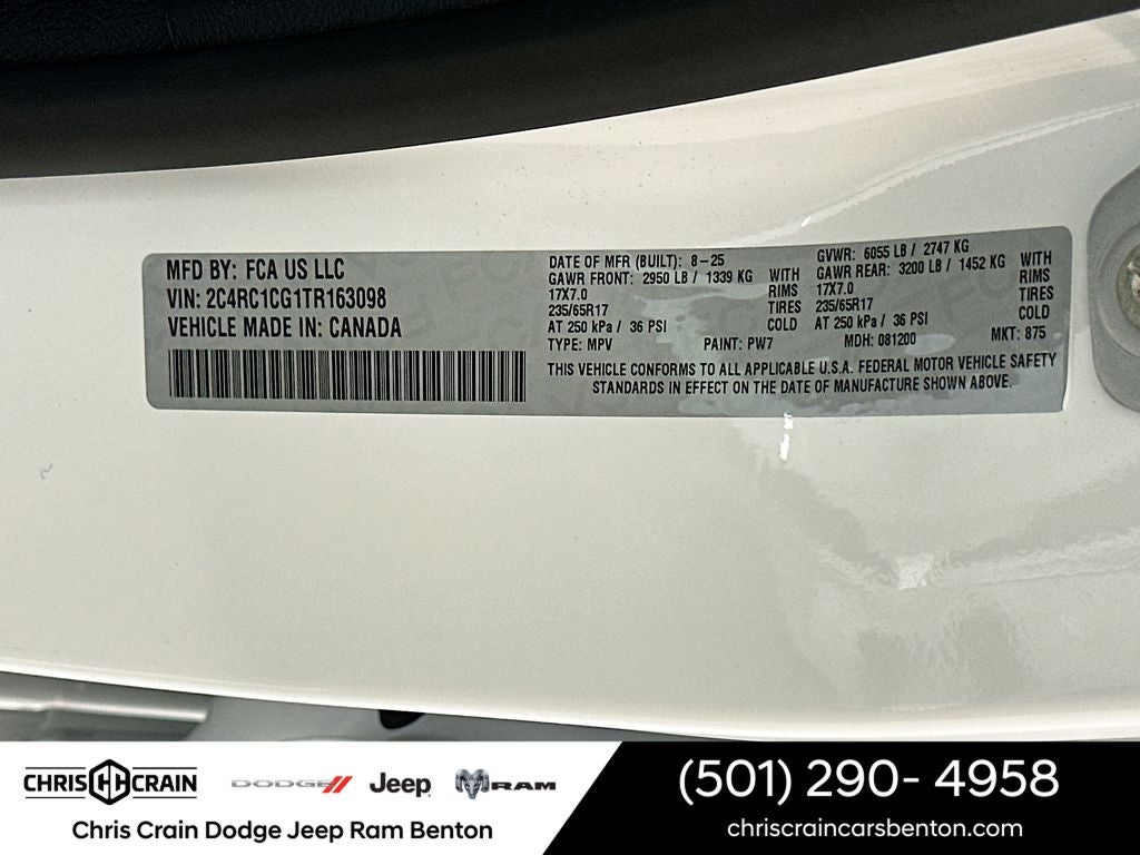 2026 Chrysler Voyager VOYAGER LX