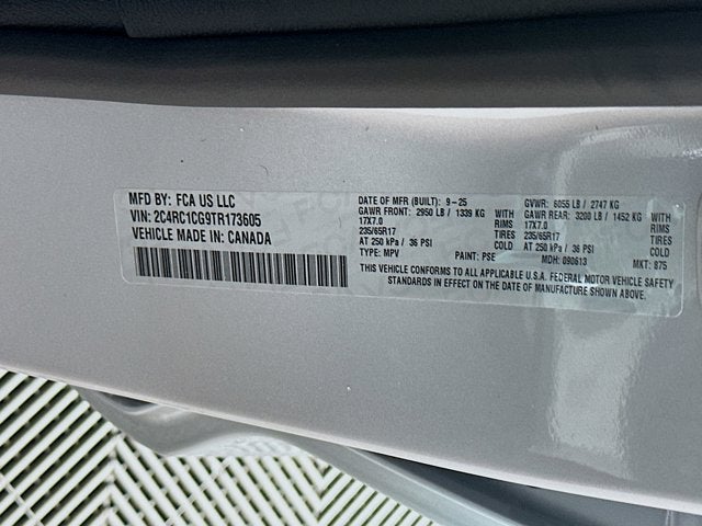 2026 Chrysler Voyager VOYAGER LX