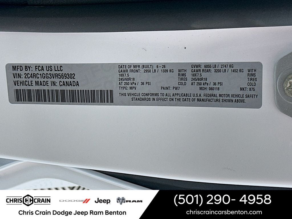 2027 Chrysler Pacifica PACIFICA LIMITED