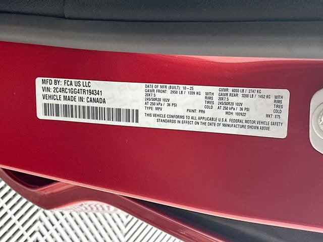 2026 Chrysler Pacifica PACIFICA LIMITED