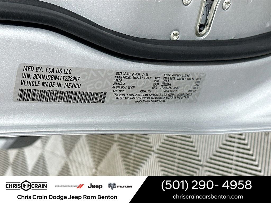 2026 Jeep Compass COMPASS LATITUDE ALTITUDE 4X4