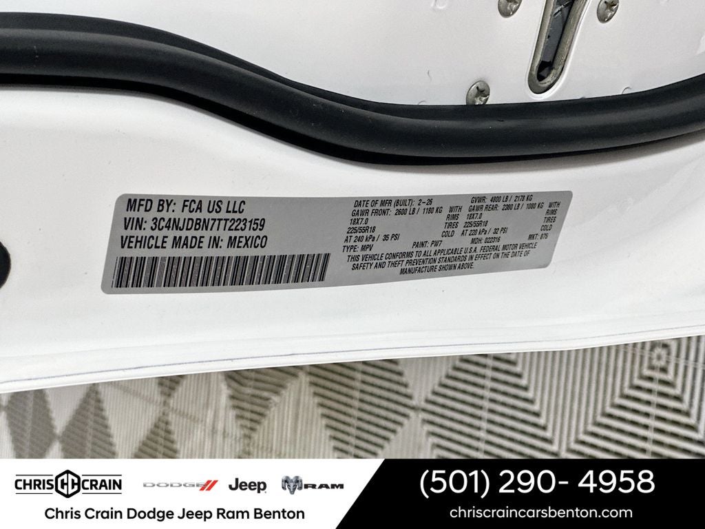 2026 Jeep Compass COMPASS LATITUDE ALTITUDE 4X4