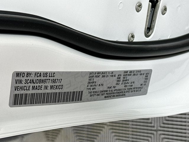 2026 Jeep Compass COMPASS LATITUDE ALTITUDE 4X4