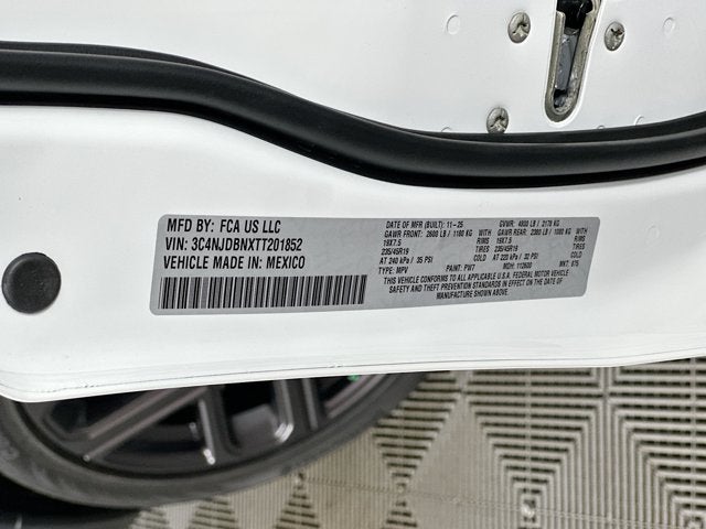 2026 Jeep Compass COMPASS LATITUDE ALTITUDE 4X4