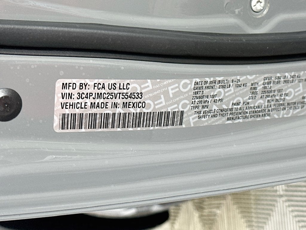 2027 Jeep Cherokee CHEROKEE LIMITED ALTITUDE 4X4