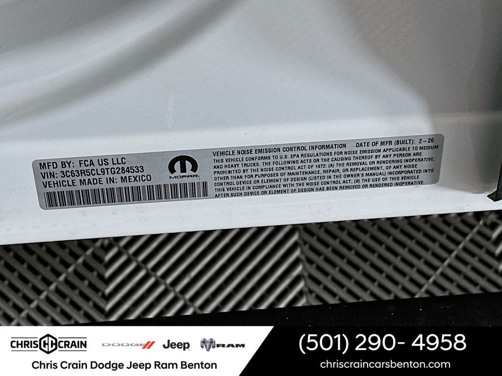 2026 RAM Ram 2500 RAM 2500 TRADESMAN CREW CAB 4X4 6'4' BOX