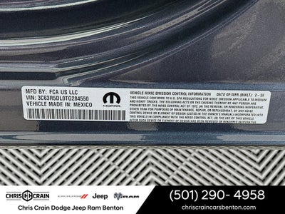 2026 RAM Ram 2500 RAM 2500 BIG HORN CREW CAB 4X4 6'4' BOX