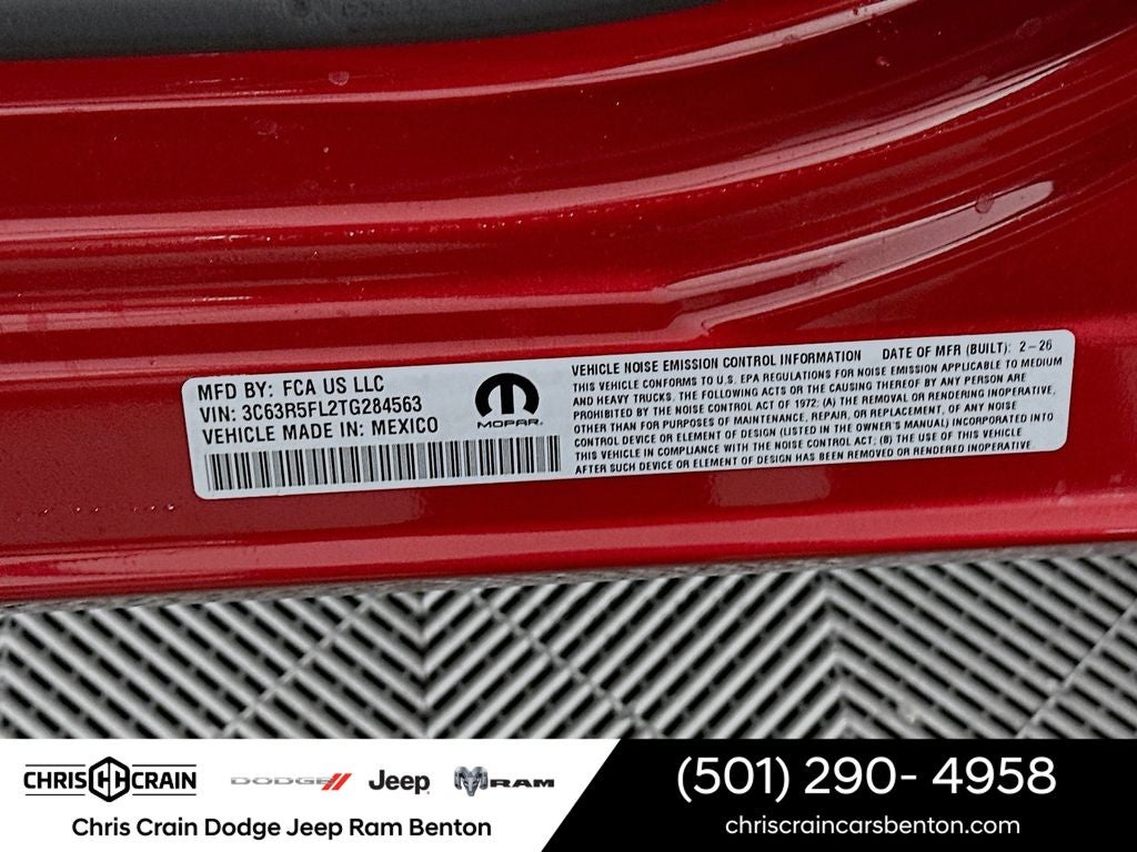 2026 RAM Ram 2500 RAM 2500 LARAMIE CREW CAB 4X4 6'4' BOX