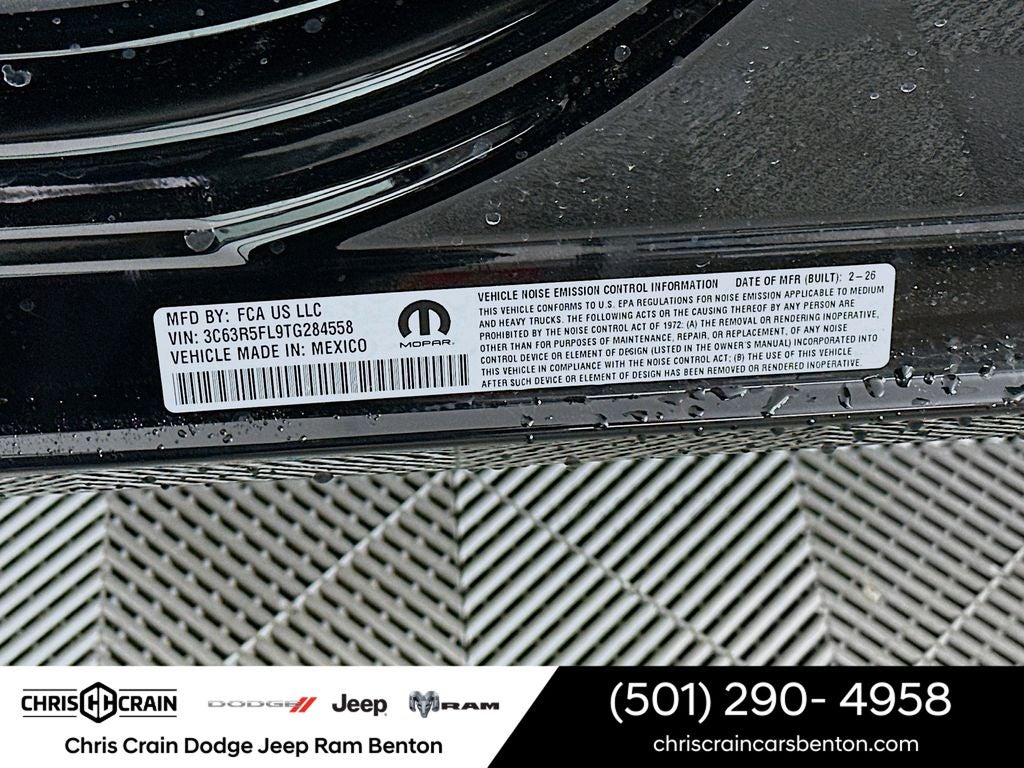 2026 RAM Ram 2500 RAM 2500 LARAMIE CREW CAB 4X4 6'4' BOX