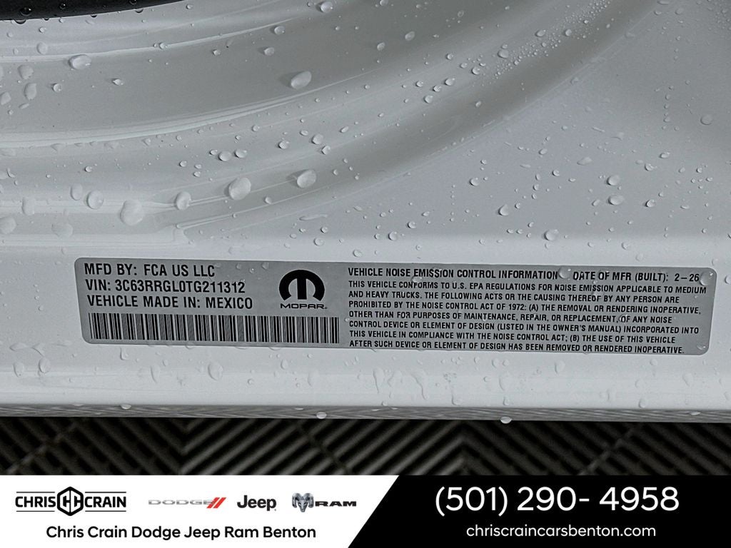 2026 RAM Ram 3500 RAM 3500 TRADESMAN CREW CAB 4X4 8' BOX