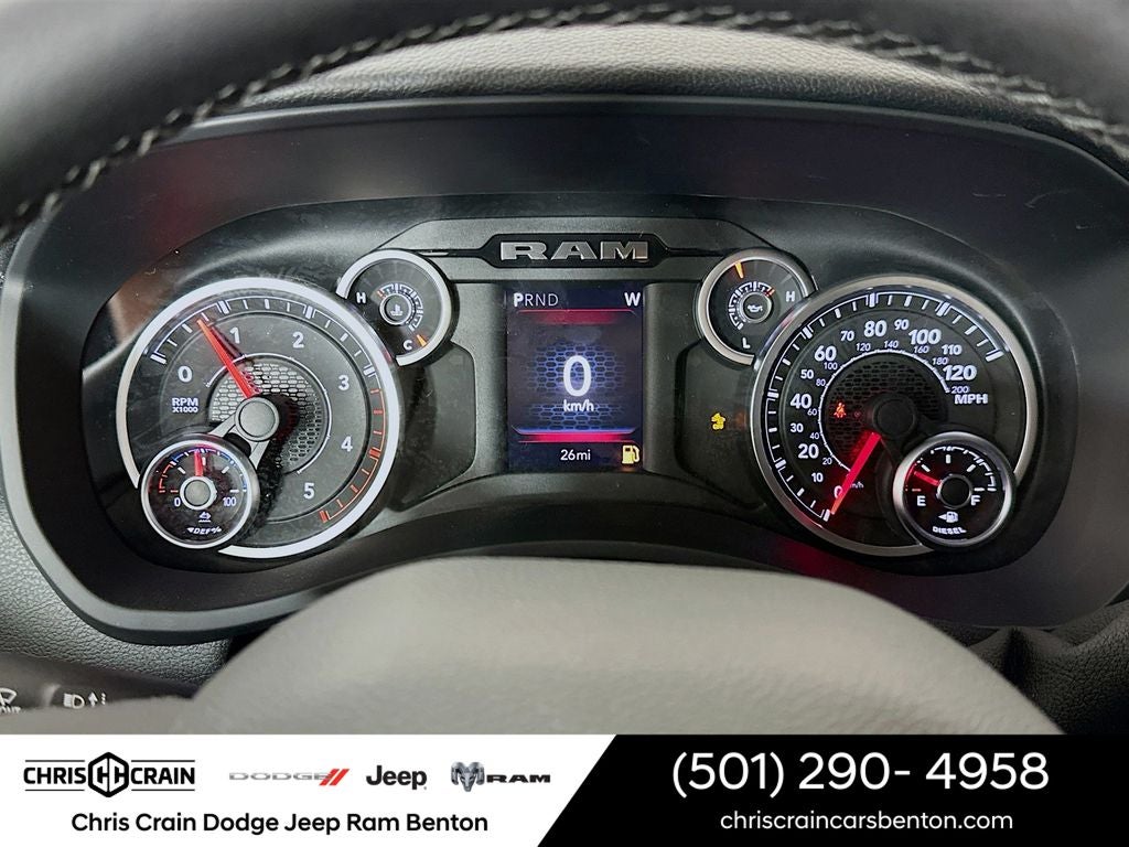 2026 RAM Ram 3500 RAM 3500 BIG HORN CREW CAB 4X4 8' BOX