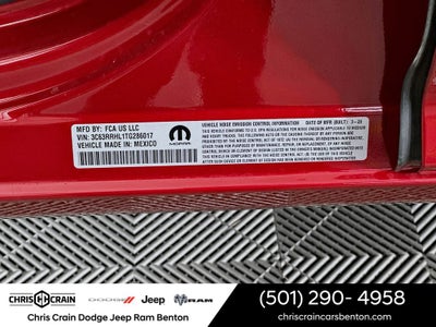 2026 RAM Ram 3500 RAM 3500 BIG HORN CREW CAB 4X4 8' BOX