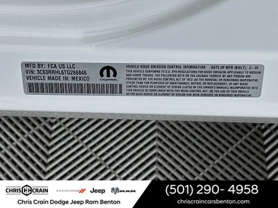 2026 RAM Ram 3500 RAM 3500 BIG HORN CREW CAB 4X4 8' BOX