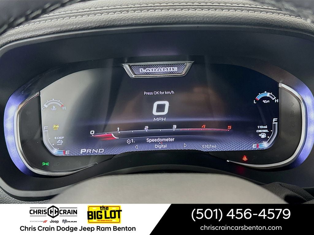 2025 RAM 3500 Laramie Crew Cab 4x4 8' Box